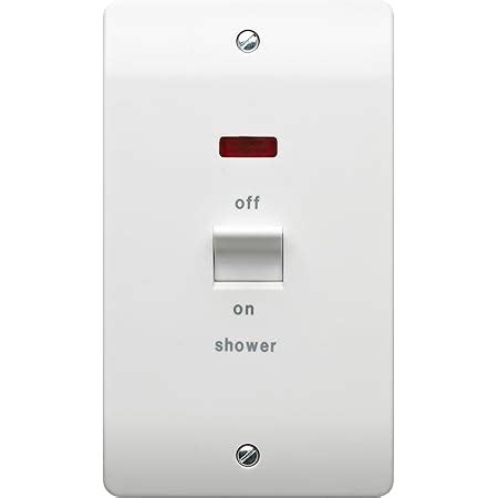 wall mounted shower switch